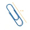 SrystalBlaze Jumbo Paper Clips,4 Inch Large Paper Clips