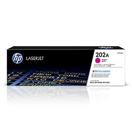 HP 202A | CF503A | Toner Cartridge | Works with HP LaserJet Pro M254, M281cdw, M281dw | Magenta