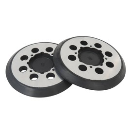 ATIODYUUK Replacement Sander Metal Pads for Dewalt, 2 Pack 5" 8 Hole Hook and Loop Orbital Sander Pads for DeWalt DWE6423/6423K, DWE6421/6421K, DWE6421-B2, DWE6421-B3, DWE6421-BR, DCW210B
