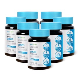 Nutri D Day NEW Plus Omega 3 30 Capsules 7 Bottles / 뉴트리디데이 NEW플러스 오메가3 30캡슐 7병