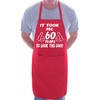 Print4U 60th Birthday It Took 60 Years BBQ Cooking Funny