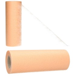 AmaCasa Non-Woven Table Runner for Weddings, Communions, Christenings and All Celebrations Dimensions: 23 cm / 20 m Roll (Black, Non-Woven Fabric)