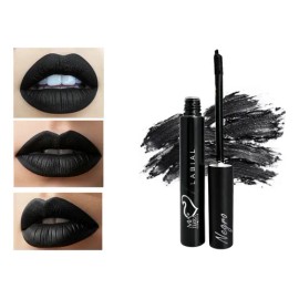 Labial Indeleble Acabado Mate Intenso Color Negro                                                                                                     