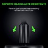 Microfono con Soporte, Microfono Inalambrico Multifuncional (Negro)