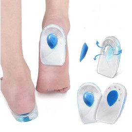 Talonera De Gel Con Boton Removible Para Espolon Y Confort. Talla 21 al 24