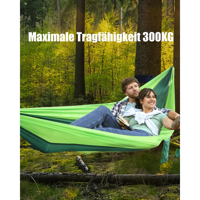 Singnstek Camping Hammock, 275 x 140 cm, Hammocks, 300 kg