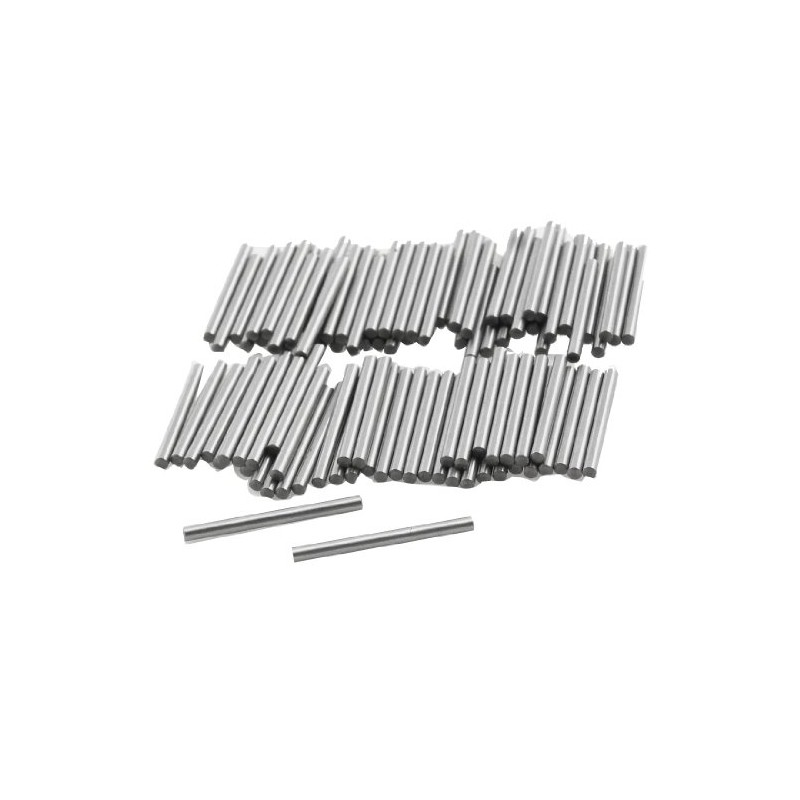 Sourcingmap 100 Pcs Metal 1.3mm x 15.8mm Dowel Pins Fasten