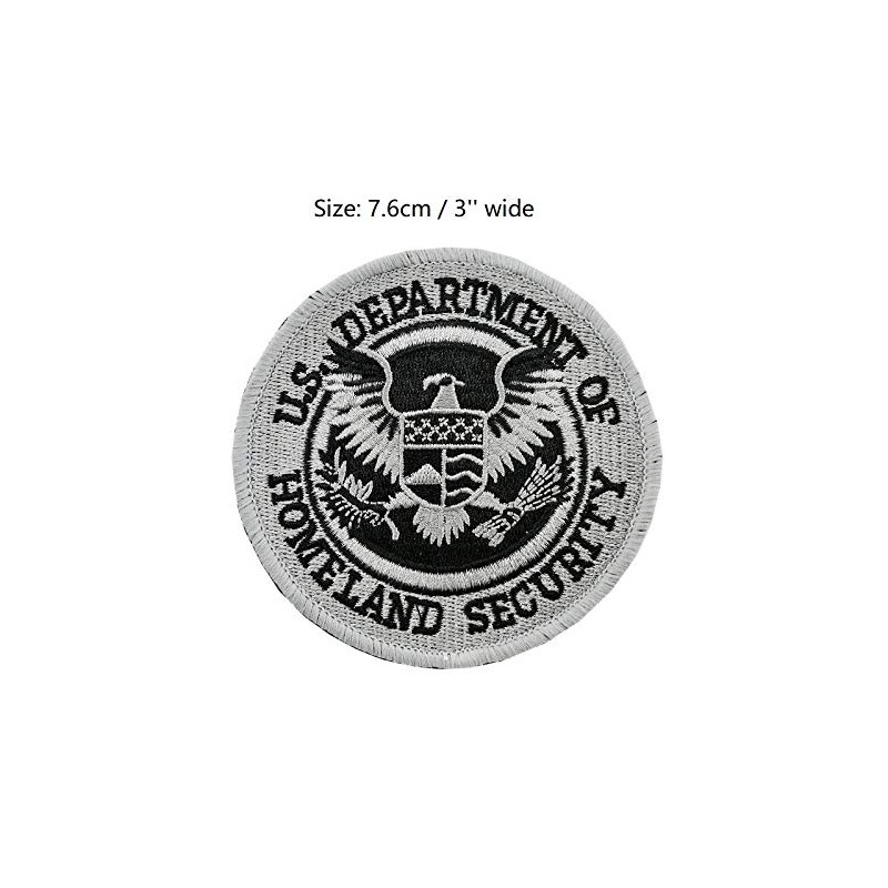 Dept of Homeland Security Embroidered Hook and Loop Patch Badge