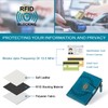 Tipmile Small Wallets Woman Leather Bifold RFID Blocking Card Holder