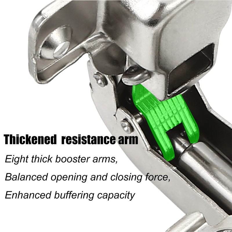 JinBoCheng 4 Pcs Lazy Susan Hardware 90 Degree Kitchen Hinges