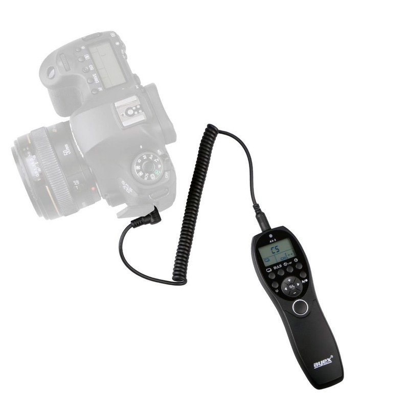 ayex Timer Remote Shutter Release AX-3 Compatible with Nikon DC0