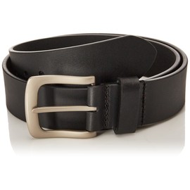 Danbury Men's 1 1/2" Basic Bridle Leather Work Belt, Black, 40