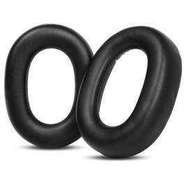 HTINDUSTRY Replacement Earpads Cushion Compatible with Jabra Elite 85H Headphones Premium Ear Pads with Softer Protein Leather/Memory Foam