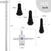 ZHSMS Valve Stem Puller Installer Tool, 5Pcs TR412, 5Pcs TR413,