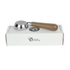 Bottomless Portafilter for Iberital 58 mm Espresso Machines - Walnut
