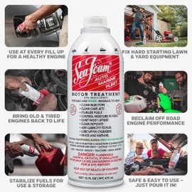 Sea Foam Motor Treatment Fuel & Oil Additive, SF16, 16 oz, Pack of 12