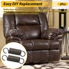 remolean 2 Pack 2-7/8 Inch Recliner Mechanism Tension Spring Replacement,