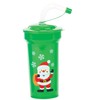 Baker Ross AV808 Christmas Bendy Straw Cups, Assorted