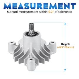 AEagle Mower 46” Deck Rebuild Kit for AYP Husqvarna 46 inch Decks, Craftsman Spindles 143651, Deck Pulleys 143651, Idler Pulley 131494, Blades 170698, Belt 144959