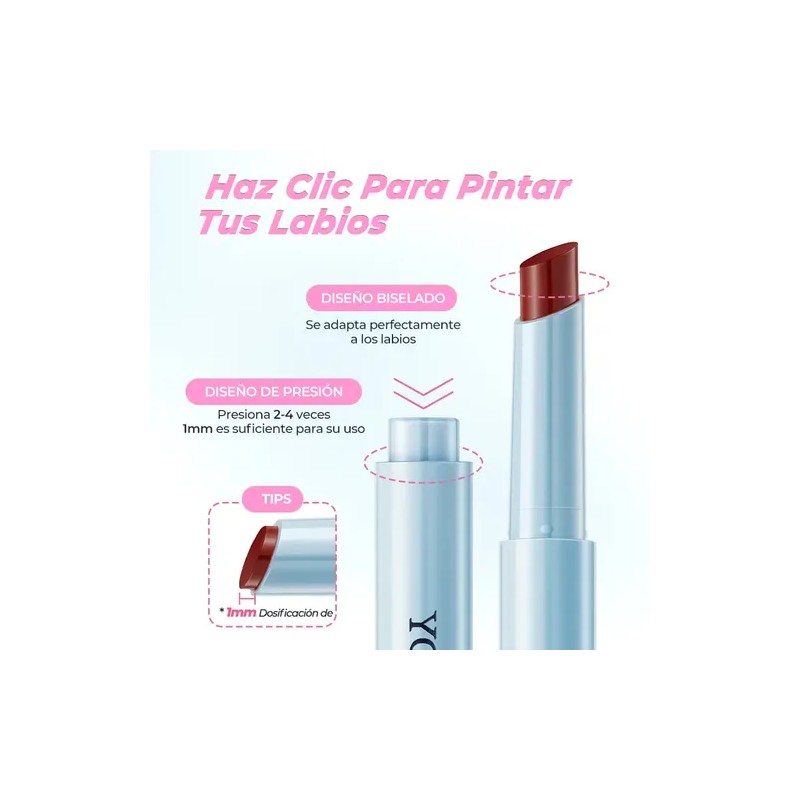Sace Lady Labial Brillo De Prensa Lápiz Gloss Maquillaje