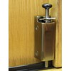 FPL Sliding Door Lock Security Foot Bolt in Antique Brass