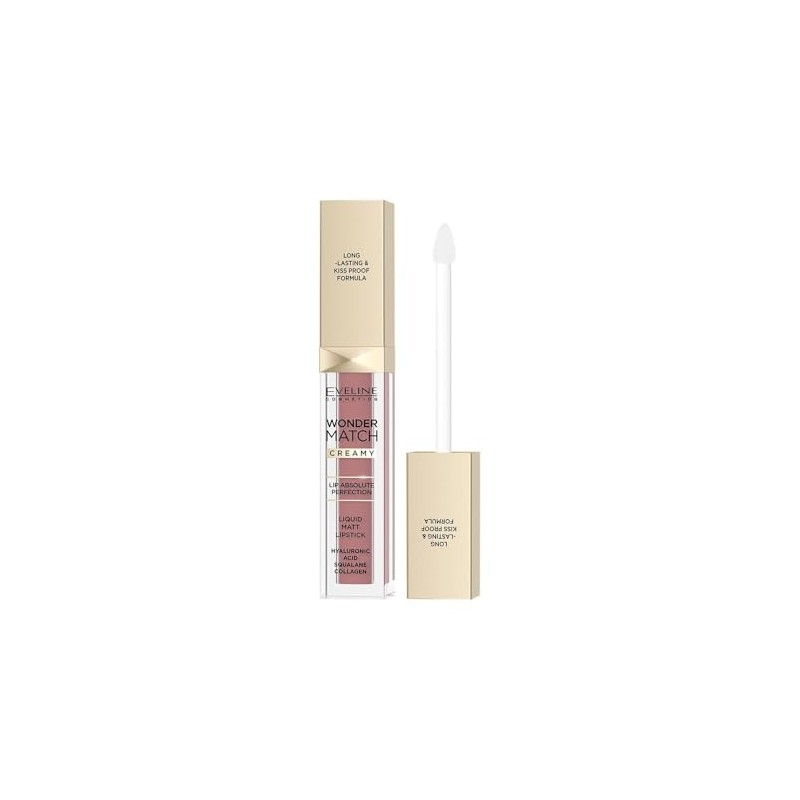 Eveline Wonder Match Durable Matte Lipstick for Lips 05 Sweet