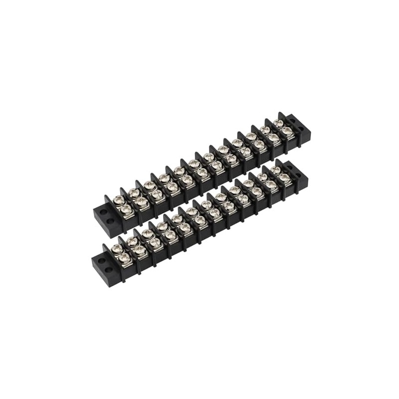 MGI SpeedWare Double Screw Terminal Junction Block 300V/20A, Row Barrier