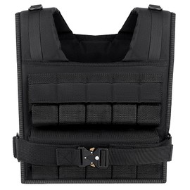 Weighted Vest Men 26lbs | 35lbs | 45lbs, Weighted Workout Vest With Removable Iron Weights, Weight Vest for Men and Women, Heavy Duty Weighted Exercise Vest for Strength Training Running Walking