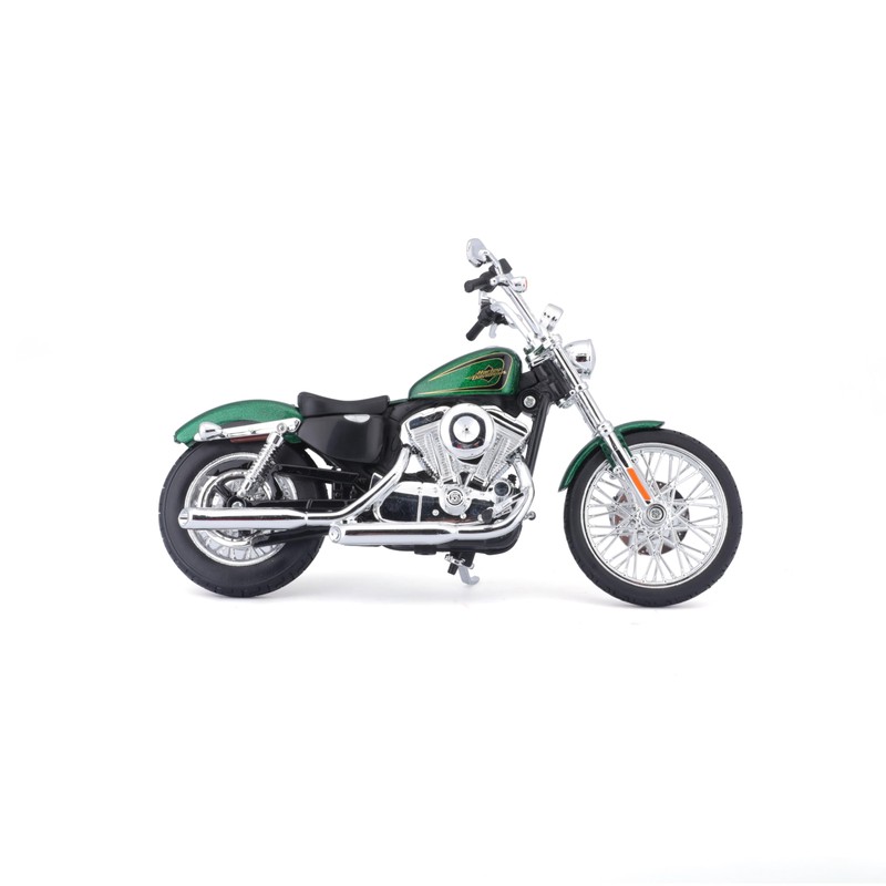 Maisto 32335GRN 2013 Harley Davidson XL 1200V Seventy Two Green