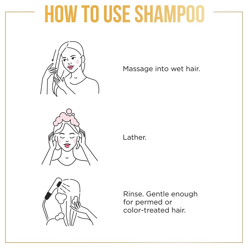 Pantene Sulfate Free Shampoo, Volumizing shampoo for fine or flat