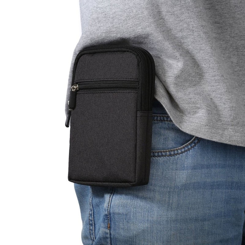 DFV mobile - Universal Multi-Functional Vertical Stripes Pouch Bag Case
