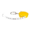 Black Spring Soft Tape Measure, 60 inch/150cm Keyring Design Retractable