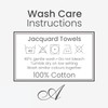 Allure IKAT Design Pack of 2 Hand Towels 50 x