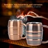 Stainless Steel Beer Mug Double Layer Insulation Multipurpose Safe Ergonomic