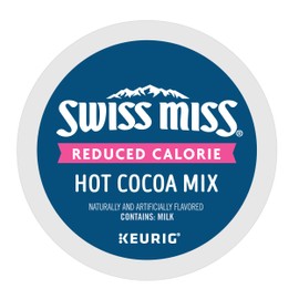 Swiss Miss Hot Cocoa Single-Serve K-Cup, Reduced Calorie, Box of 22