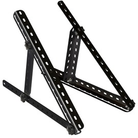 Solar Panel Mount 16inch with Foldable Tilt Legs Adjustable Solar Panel Tilt Mount Brackets Set Installed on, Roof, Boat,Ieal for 180 200 300 400 Watt for Roof Black