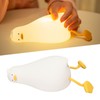 Lying Flat Duck Night Light 3 Levels Brightness Cute Warm
