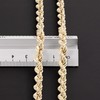 Old English Jewellers 9ct Gold & Silver 18 inch Rope