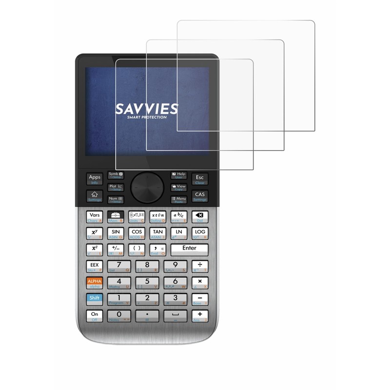 Savvies 6 Pack Screen Protector compatible with HP Prime Protection