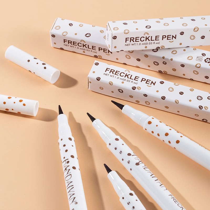 DekRion Freckle Pen, Long-Lasting Quick-Dry Pencil Natural Lifelike Water-proof Freckle