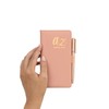 Evelay Address Book A-Z Pink Index Hard Back Cover Slim