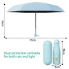 EEPLUYTY Mini Umbrella, Six Bone Umbrella, UV Protection Umbrella, Outdoor