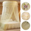 Breathable Round Canopy Lace Princess Style Mosquito Net Bed Curtain
