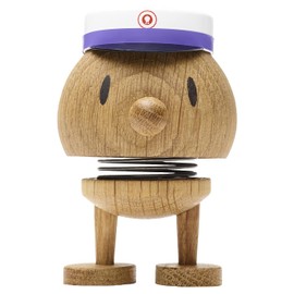 Hoptimist Bumble Passed Exam Gift, Graduation Decoration for Graduation, Lucky Charm Exam or Sweet Graduation Gift, 4.5 x 5.9 x 7.5 cm, Small, Oak