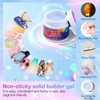 GELLAKTIK All-in-One Solid Builder Nail Gel Kit: 60g Hard Gel