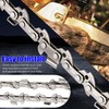 JUUDDENPARTS Chainsaw Chain for 12-Inch 30cm Guide Bar, 1/4" Low