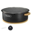 Naturehike Charcoal BBQ Grill with Heat Proof Mat, 11.8 INCH