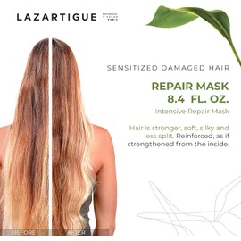 Lazal Teague Intensive Repair Mask, 8.5 fl oz (250 ml), Treatment