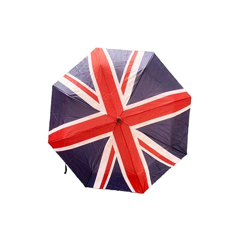 Hilto Mini Folding Umbrella Union Jack/I Love London/UK FLAG (UNION