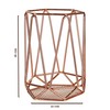 Premier Housewares Vertex Utensil Holder - Copper Plated,12 x 12